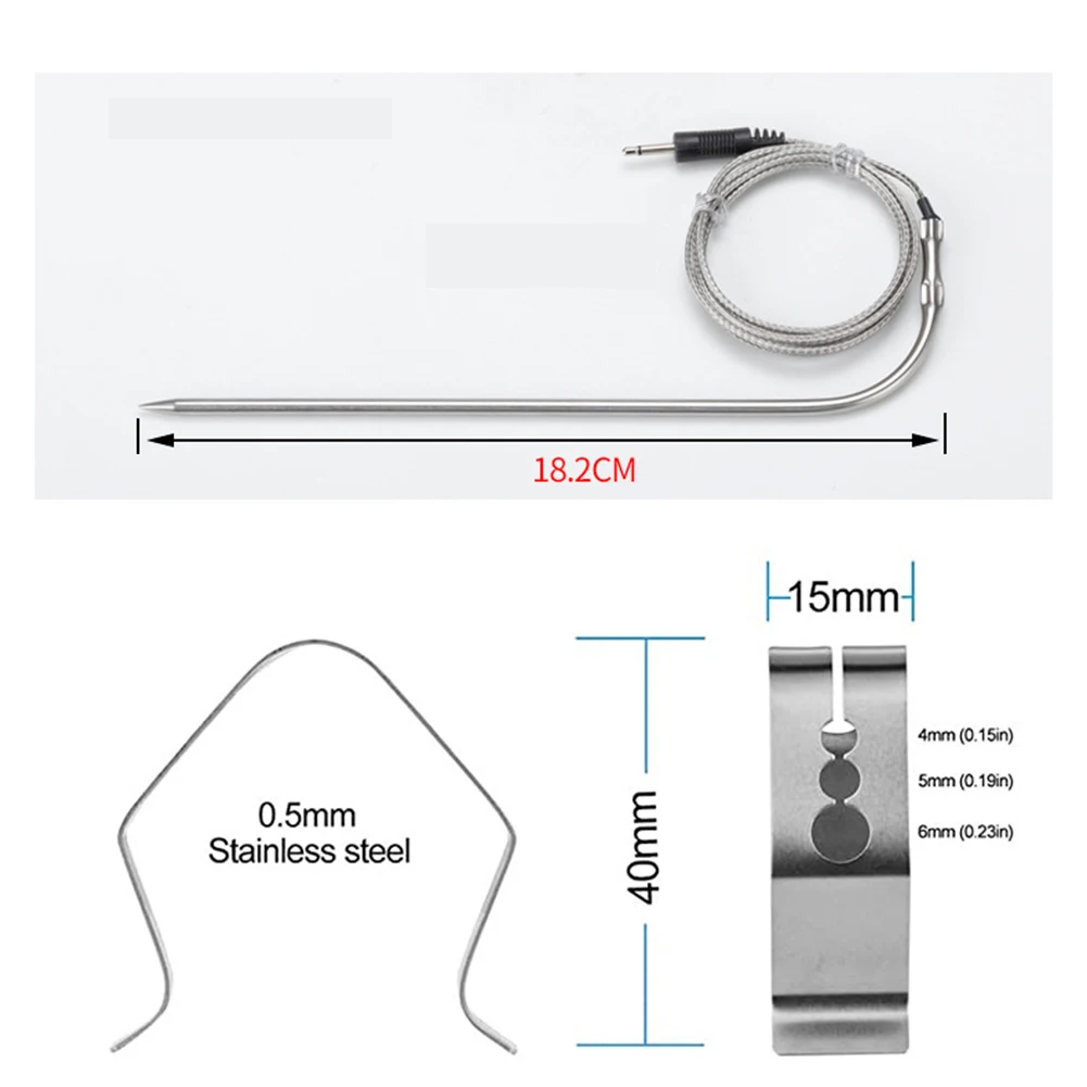3pcs Oven Oven Temperature Det - Meat Thermometer Camp recension och pris