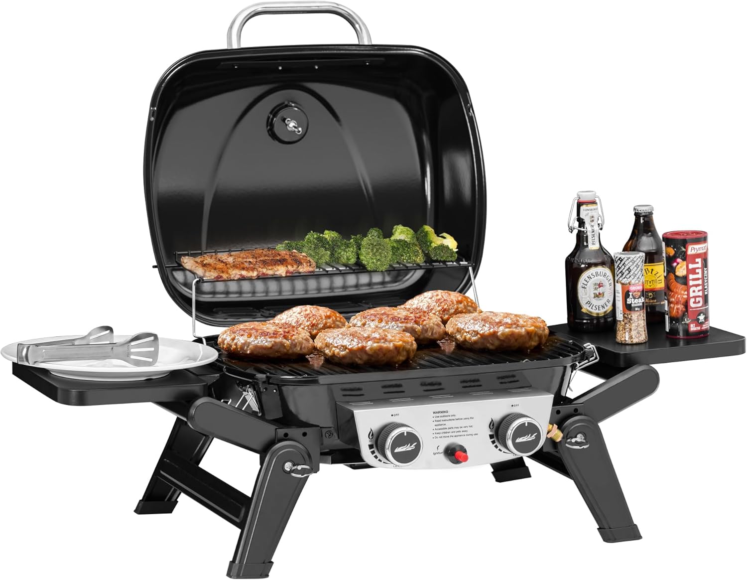 Portable Camping Charcoal Gril - Camping Cooking Grate recension och pris