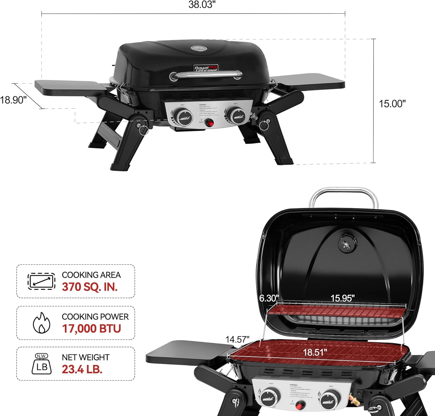 Portable Camping Charcoal Gril - Camping Cooking Grate recension och pris