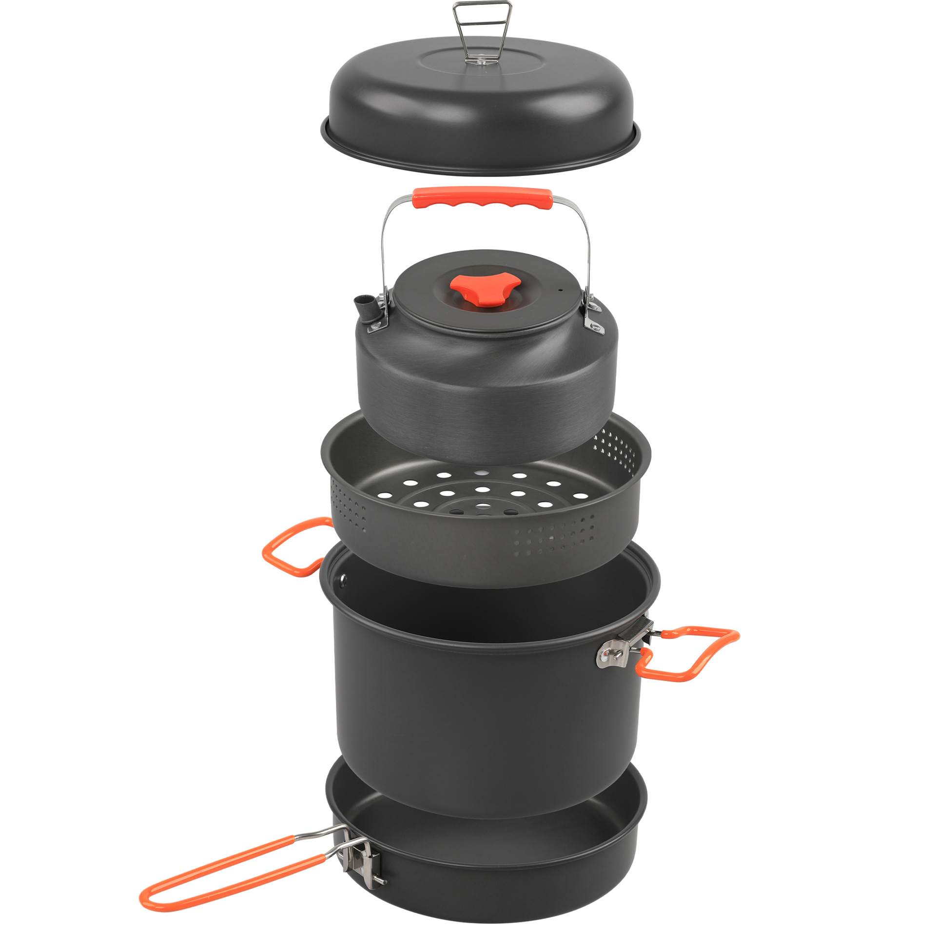 Outdoor Cookware Set Camping C - Camping Cooking Set With Kettle recension och pris
