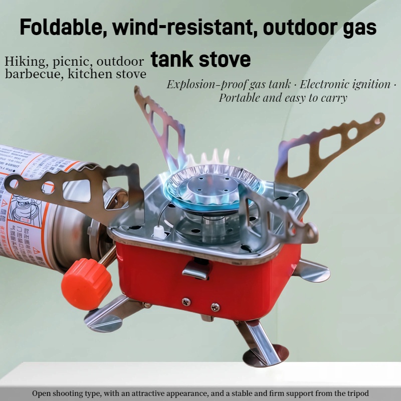Outdoor Mini Square Stove Camp - Camping Cooking Grate recension och pris