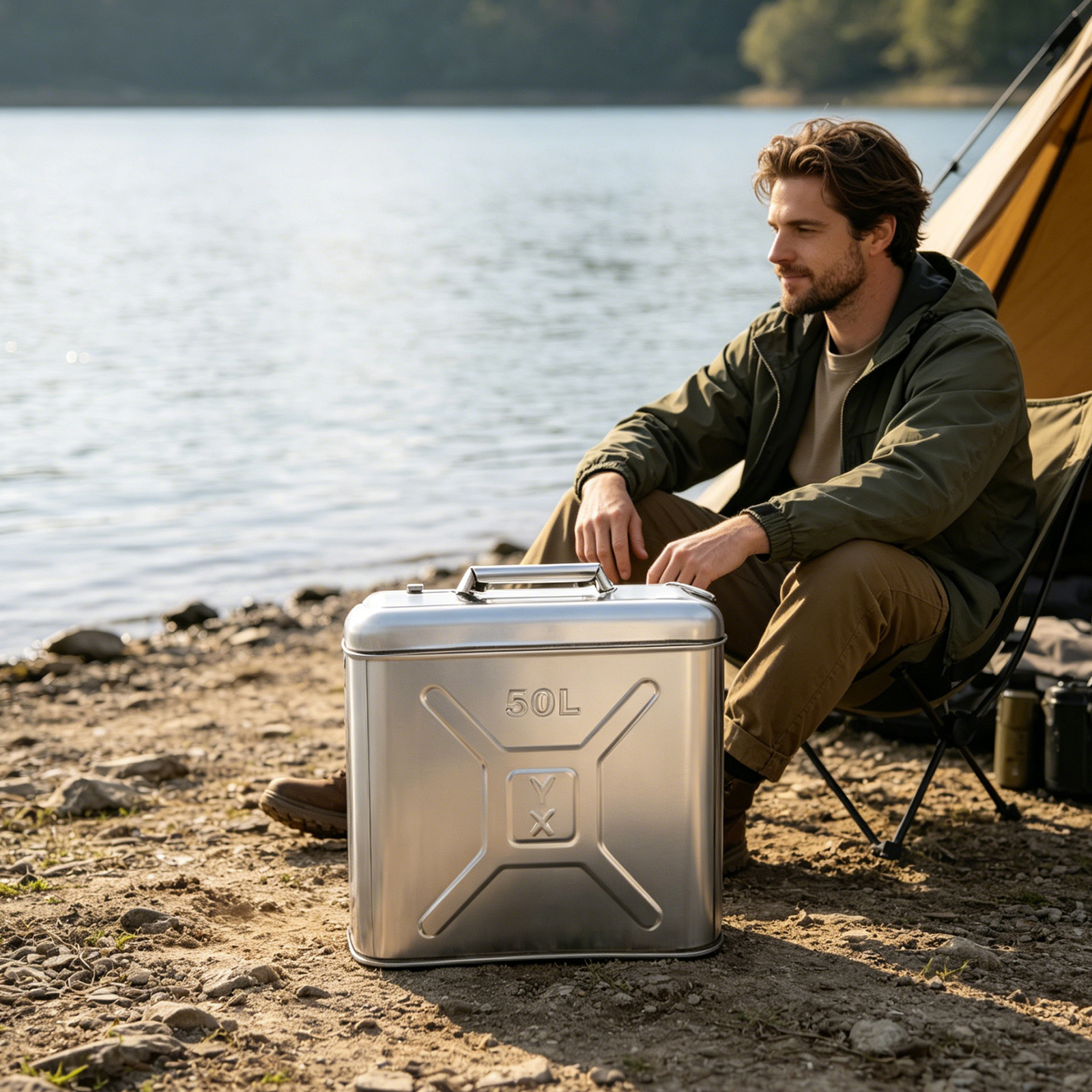 304 Stainless Steel Cooking Oi - Camping Cooking Oil Container recension och pris