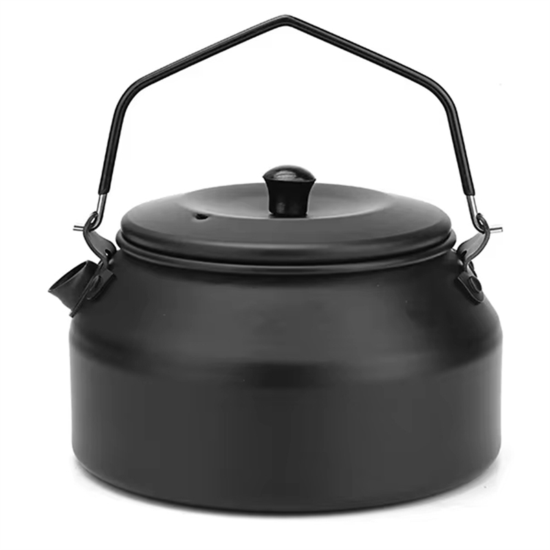 ABJO-5-Piece Non-Stick Camping - Camping Cooking Set With Kettle recension och pris