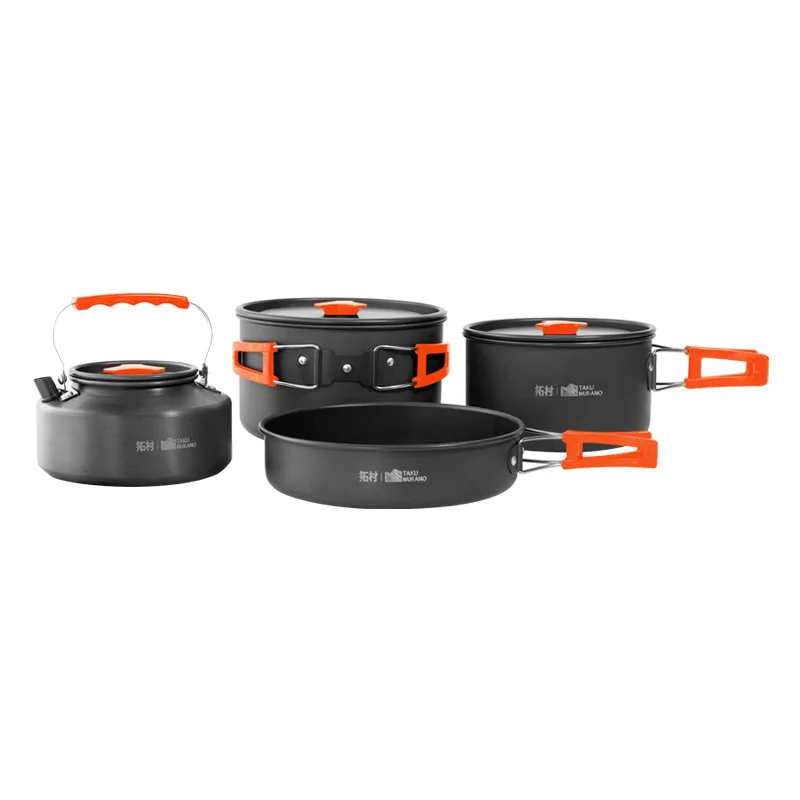 Camping Cookware Set Outdoor C - Camping Cooking Set With Kettle recension och pris
