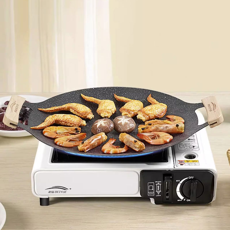  26/30/33CM Outdoor Camping G - Camping Cooking Griddle recension och pris