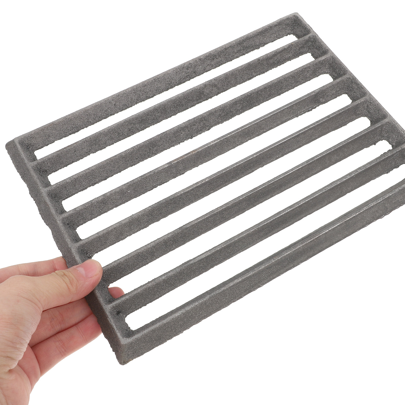 Premium Cast Iron Rectangular  - Camping Cooking Grate recension och pris