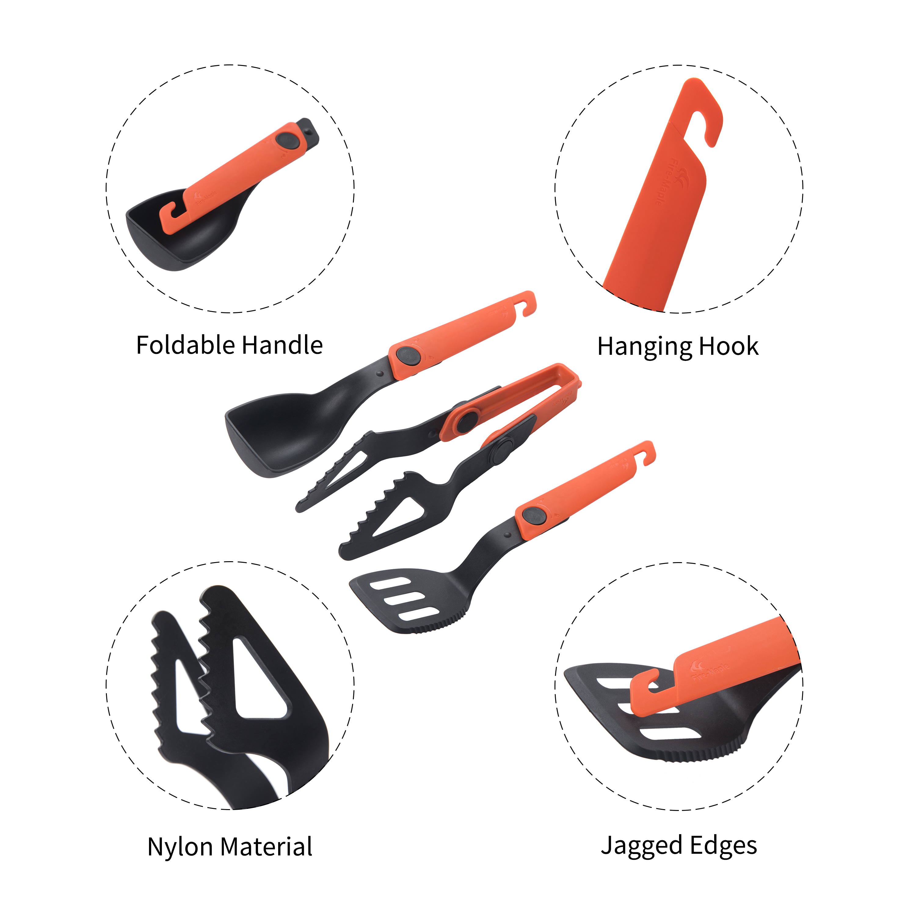 Fire Maple Chef Cooking Utensi - Camping Cooking On Fire recension och pris
