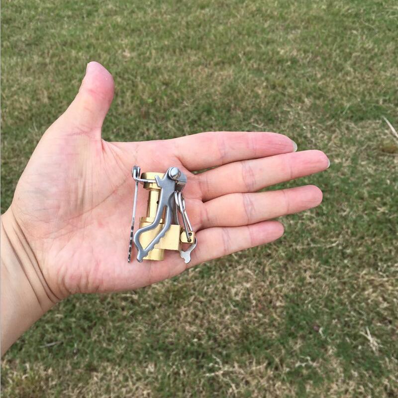 Super Mini Camping Stove 3000W - Camping Cooking Butane recension och pris