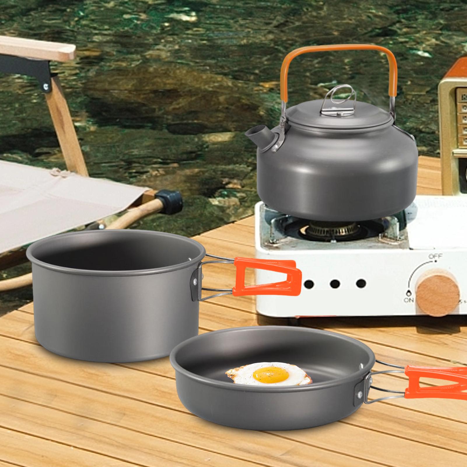 Camping Cookware Camping Cook  - Camping Cooking Set With Kettle recension och pris