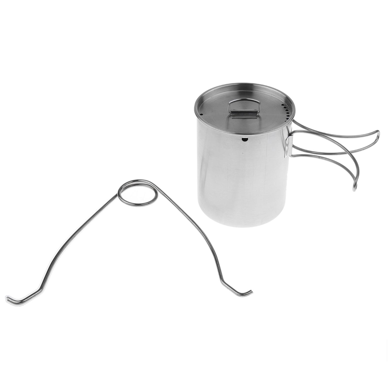 Ultralight Backpacking Kettle  - Camping Cooking Set With Kettle recension och pris