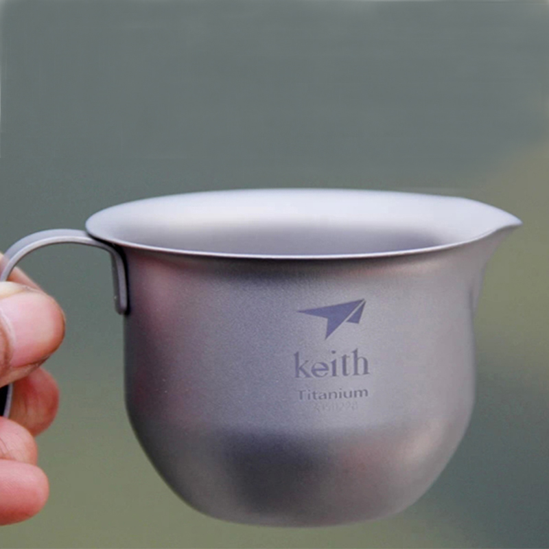 Keith Titanium Kung Fu Tea Set - Camping Cooking Set With Kettle recension och pris
