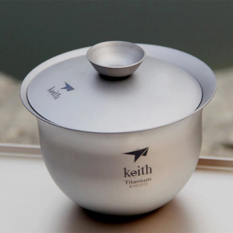 Keith Titanium Kung Fu Tea Set - Camping Cooking Set With Kettle recension och pris