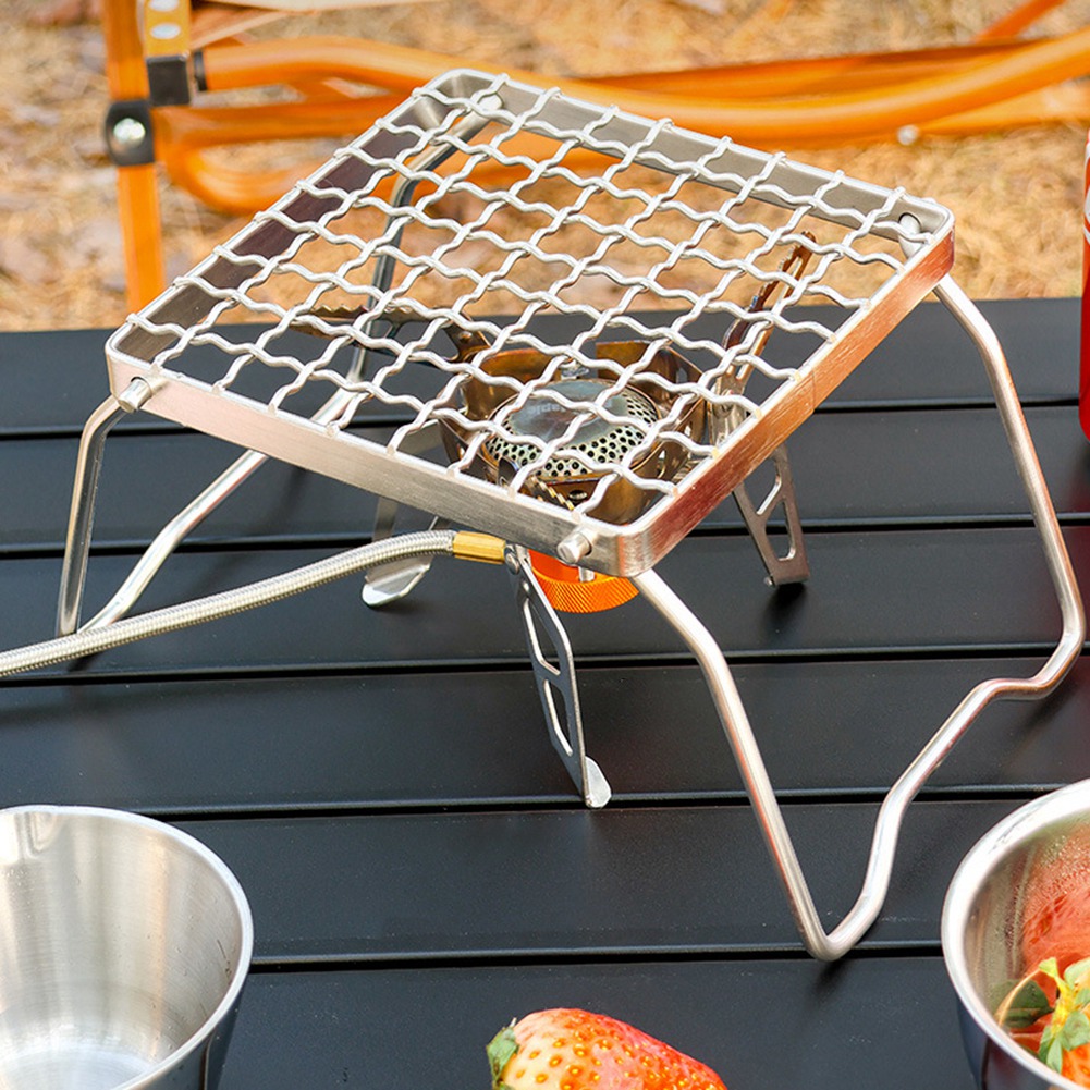 HHO-Barbecue Grill Stand Tool  - Camping Cooking Grate recension och pris