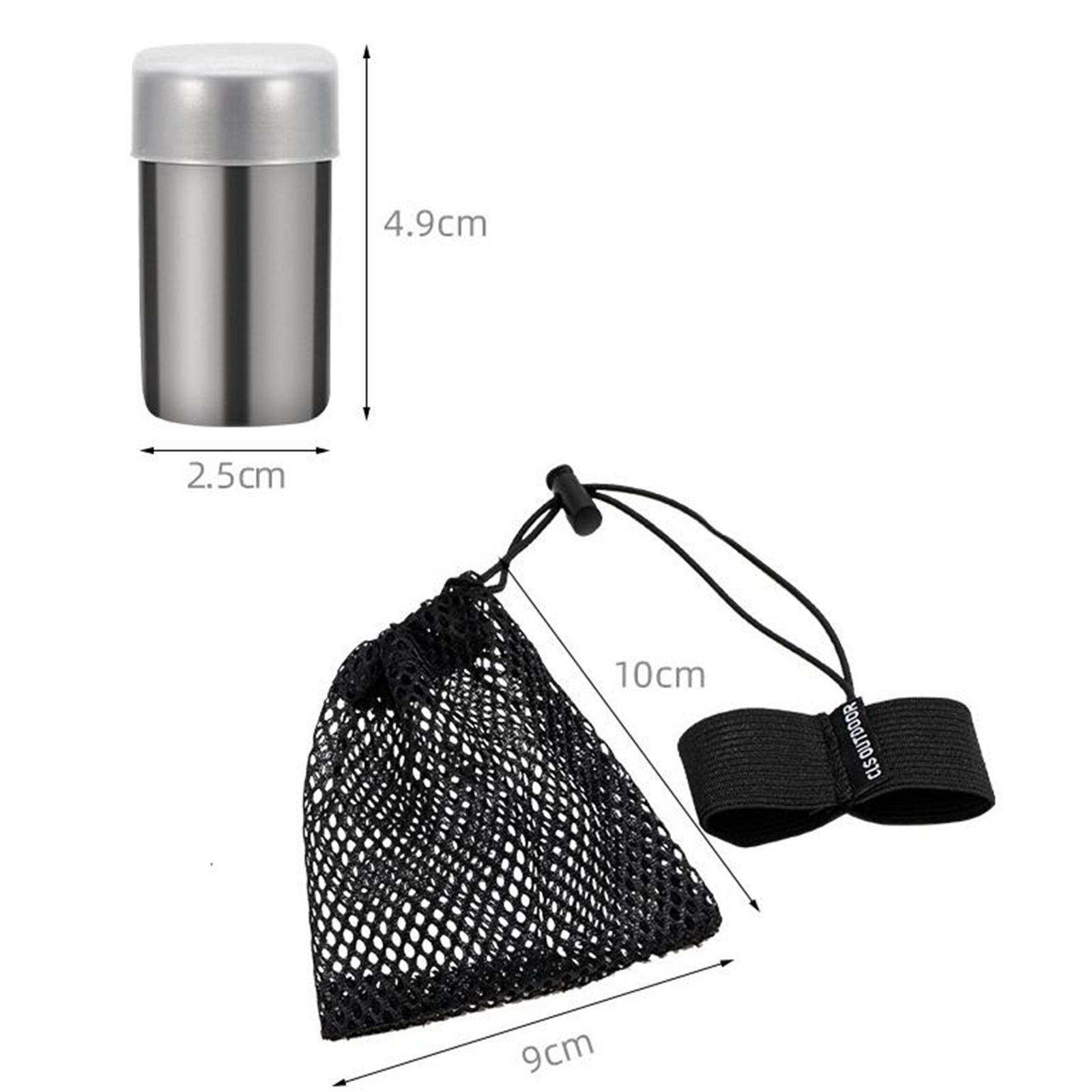 Mini Spice Bottles Stainless S - Spice Kit Compact recension och pris