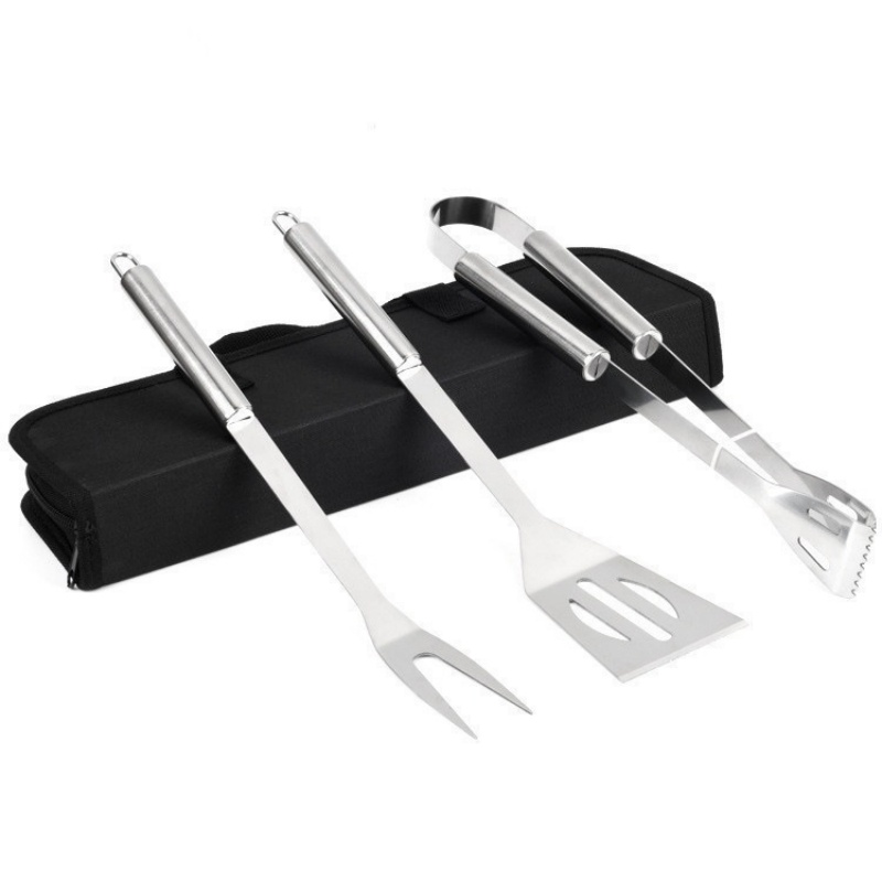 BBQ Tools Set Barbecue Utensil - Camping Cooking Equipment Bag recension och pris