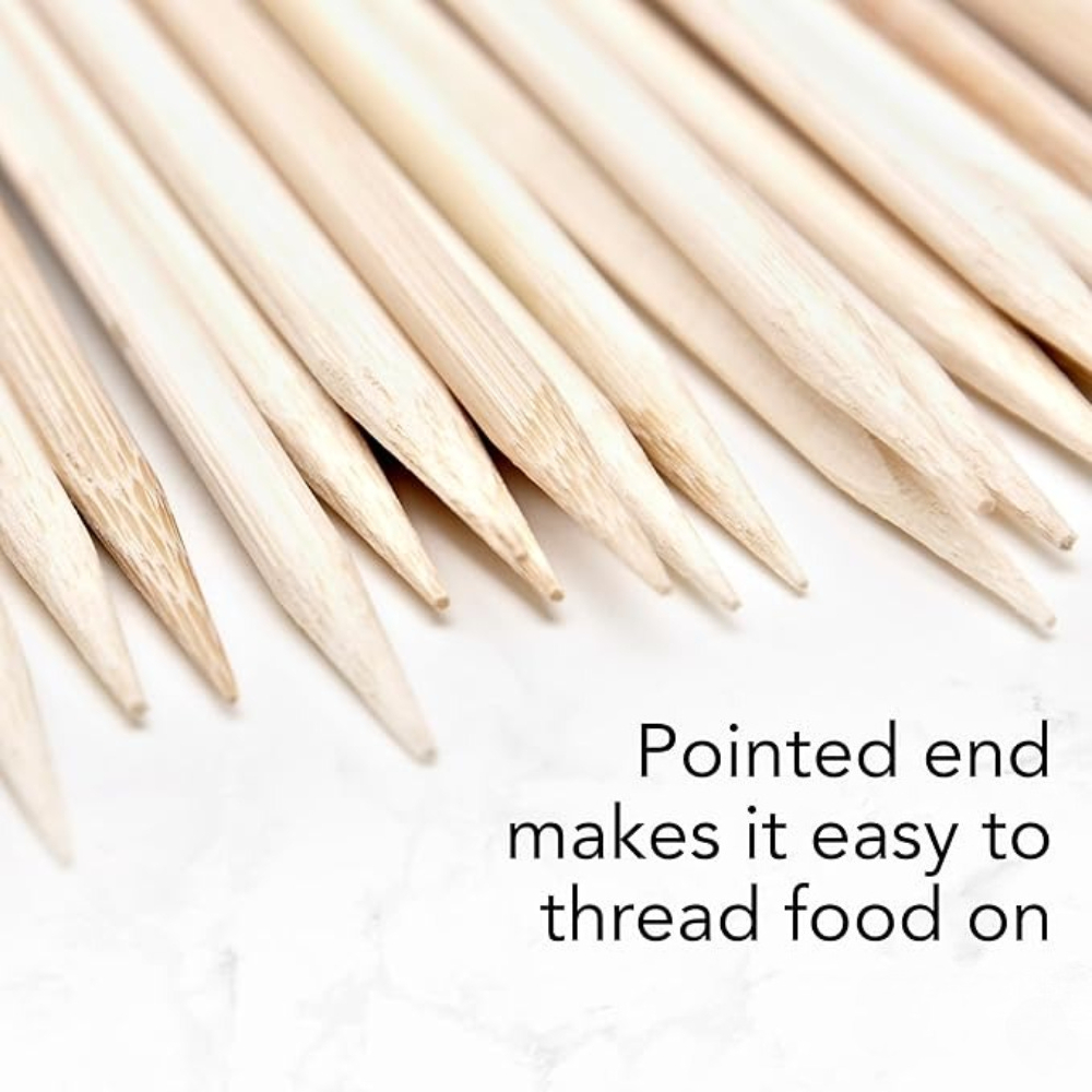90-1350Pcs BBQ Skewers Bamboo  - Camping Cooking Grate recension och pris
