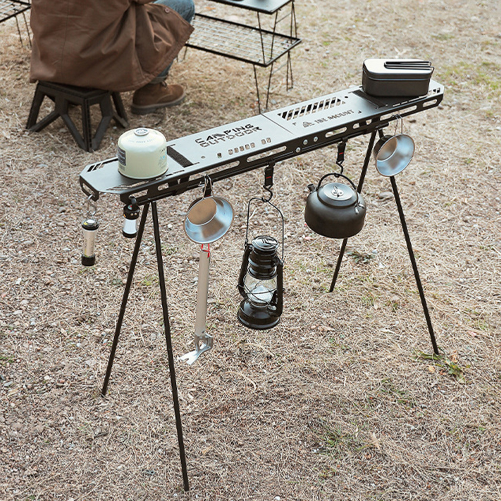 Outdoor Folding Camping Hangin - Camping Cooking Griddle recension och pris